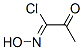 Propanimidoyl chloride,N-hydroxy-2-oxo-, (1Z)-结构式