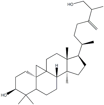 Structure of 24-Methylenecycloartane-3β,26-diol