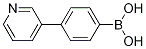 Structure of 4-(pyridin-3-yl)phenylboronic acid