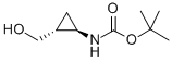 3,3,3-三氟-2-羟基丙基氨基甲酸叔丁酯结构式