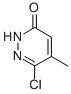 Structure of 6-chloro-5-methyl-2H-pyridazin-3-one