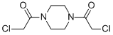 Structure of 2-chloro-1-[4-(2-chloroacetyl)piperazin-1-yl]ethanone