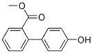 Methyl 4'-hydroxy-[1,1'-biphenyl]-2-carboxylate结构式