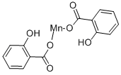 柳酸錳(II)结构式