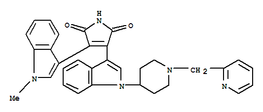 Structure of Enzastaurin (LY317615)