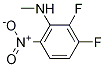 Structure of 2,3-Difluoro-N-methyl-6-nitroaniline