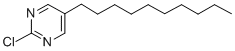 Structure of 2-CHLORO-5-N-DECYLPYRIMIDINE