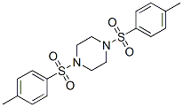 Structure of 1,4-Bis[(4-methylphenyl)sulfonyl]piperazine