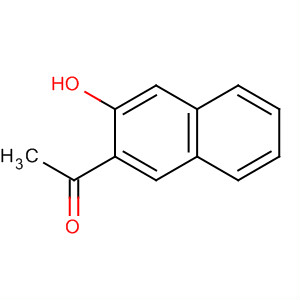 Chemical structure of Ethanone, 1-(3-hydroxy-2-naphthalenyl)-