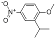 Structure of 5-NITRO-2-METHOXY-1-ISOPROPYLBENZOL
