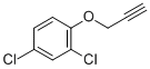 Structure of 2,4-DICHLORO-1-(2-PROPYNYLOXY)BENZENE