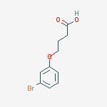 Butanoic acid, 4-(3-bromophenoxy)-结构式