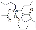 Structure of 1,3-DIACETOXY-1,1,3,3-TETRABUTYLDISTANNOXANE
