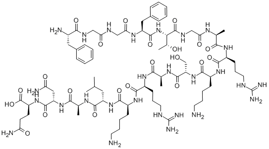 17aminoacidpeptide结构式