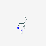 1H-Pyrazole, 4-ethyl-结构式