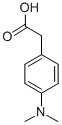 Structure of 4-(DIMETHYLAMINO)PHENYLACETIC ACID