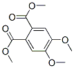 4,5-Dimethoxy-1,2-benzenedicarboxylic acid dimethyl ester结构式