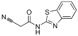 ACETAMIDE,N-2-BENZOTHIAZOLYL-2-CYANO-结构式