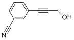 Structure of 3-(3-HYDROXY-PROP-1-YNYL)-BENZONITRILE