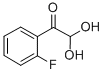 2-FLUOROPHENYLGLYOXAL HYDRATE结构式