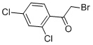 Structure of 2-BROMO-2,4-DICHLOROACETOPHENONE
