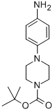 1-Boc-4-(4-氨基苯基)哌嗪结构式