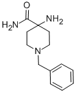 Structure of N-BENZYL-4-AMINO-PIPERIDINE-4-CARBOXAMIDE