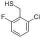 Structure of (2-CHLORO-6-FLUOROPHENYL)METHANETHIOL