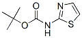 Structure of Carbamic acid, 2-thiazolyl-, 1,1-dimethylethyl ester