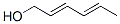 Structure of (E,E)-2,4-Hexadien-1-ol