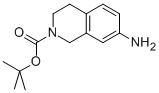 Structure of 7-AMINO-3,4-DIHYDRO-1H-ISOQUINOLINE-2-CARBOXYLIC ACID TERT-BUTYL ESTER