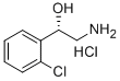 (S)-A-(氨甲基)-2-氯-苯甲醇盐酸盐结构式