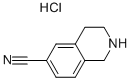 Structure of 1,2,3,4-TETRAHYDROISOQUINOLINE-6-CARBONITRILE HYDROCHLORIDE