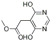 Methyl 2-(4,6-dihydroxypyrimidin-5-yl)acetate结构式