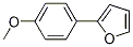 Structure of Furan, 2-(4-methoxyphenyl)-