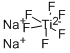 Structure of SODIUM HEXAFLUOROTITANATE
