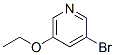Structure of 3-Bromo-5-ethoxypyridine