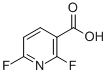 Structure of 2,6-Difluoropyridine-3-carboxylic acid