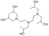 Structure of N,N,N,N,N-PENTAKIS(2-HYDROXYPROPYL)DIETHYLENETRIAMINE
