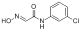 Structure of N-(3-CHLORO-PHENYL)-2-[(E)-HYDROXYIMINO]-ACETAMIDE
