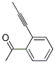 Structure of ETHANONE,1-[2-(1-PROPYNYL)PHENYL]-