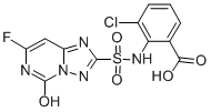 Structure of CLORANSULAM-DESETHYL