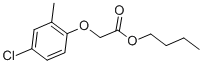 Structure of MCPA-1-BUTYL ESTER