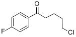 Structure of 5-CHLORO-1-(4-FLUOROPHENYL)-1-OXOPENTANE