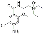 Structure of Metoclopramide N-Oxide