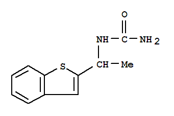 Urea,N-(1-benzo[b]thien-2-ylethyl)-结构式