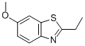 Structure of Benzothiazole,2-ethyl-6-methoxy-