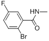 Structure of 2-Bromo-5-fluoro-N-methylBenzamide