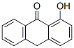 1-hydroxyanthrone 的化学结构式