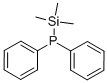 Structure of Diphenyl(trimethylsilyl)phosphine